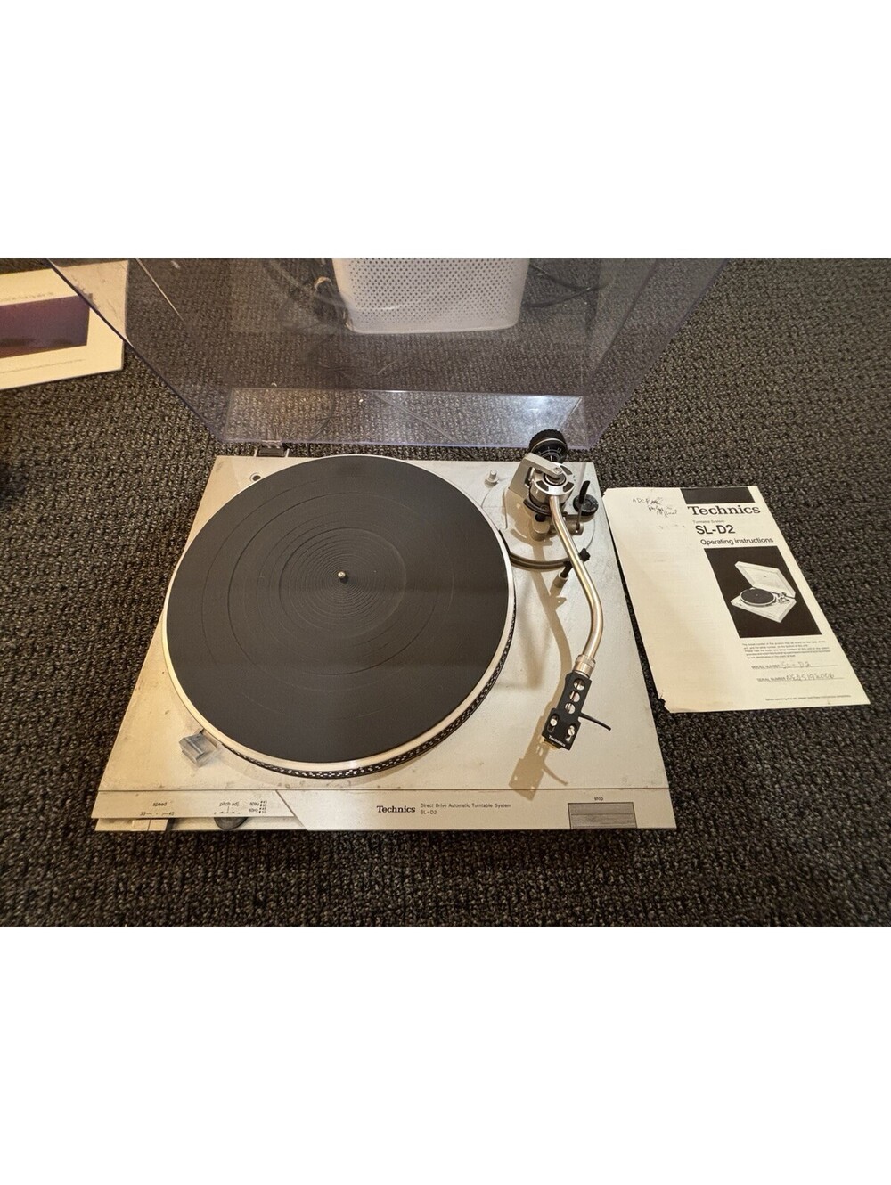 Technics Direct Drive SL-D2 Turntable - Please Read